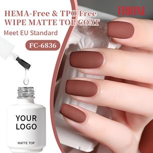 Capa Superior Mate <span class=keywords><strong>de</strong></span> Marca Privada con Limpieza, Libre <span class=keywords><strong>de</strong></span> HEMA y TPO, <span class=keywords><strong>Esmalte</strong></span> <span class=keywords><strong>de</strong></span> Gel <span class=keywords><strong>de</strong></span> Larga Duración, Acabado Mate UV Profesional <span class=keywords><strong>para</strong></span> Arte <span class=keywords><strong>de</strong></span> <span class=keywords><strong>Uñas</strong></span> - Product Image 1