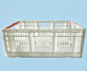 Sturdy Folding Plastic <strong>Crates</strong> <strong>for</strong> <strong>Apple</strong> and Pear Picking Seasons Collapsible Bins <strong>for</strong> Cold Storage Facilities - Product Image 3