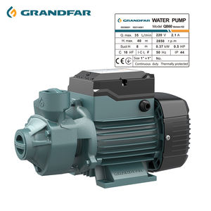 Pompe à eau électrique haute pression domestique Grandfar <span class=keywords><strong>QB60</strong></span> 0,37 kW 40 m en fonte de qualité supérieure, OEM IP44, garantie 1 an - Product Image 1