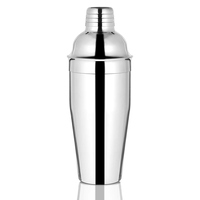Création Meilleur vendeur Shakers à cocktail en métal Outils de bar Accessoires Martini Acier inoxydable Barman Shaker à cocktail