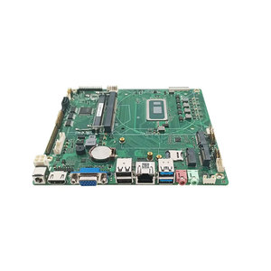 เมนบอร์ด Mini ITX 8365U 10210U 10610U 2*USB 3.0 2*USB2.0 Gigabit LAN HD VGA LVDS รองรับจอแสดงผลสามจอ สำหรับอุตสาหกรรม Whiskey Lake Comet - Product Image 1