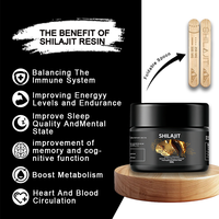OEM Private Label Meningkatkan Energi Jantung dan Darah Shilajit Resin Murni Himalaya 100% Alami Salep Suplemen Kesehatan