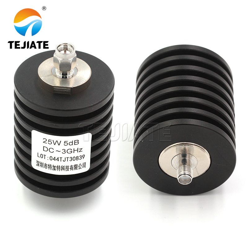 Atenuadores ajustables OEM Control 25W RF Coaxial Atenuador fijo 1 2 DB N 10DB 3 4 5 6 15 40 20DB 30DB Atenuador SMA