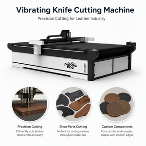 Macchina da Taglio CNC <span class=keywords><strong>PANDA</strong></span> Modello 1625 220V Automatica per Pelle e Tessuti per Divani - Product Image 2