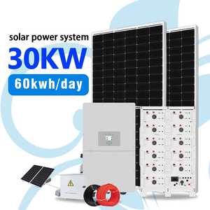 Kits solaires Jinko pour fermes et maisons, 5kW, 10kW, 15kW, 20kW, 25kW, 30kW, avec système de stockage d'énergie solaire 220V - Vente en gros - Product Image 1