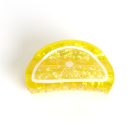 Barrettes à cheveux personnalisées avec n'importe quel fruit (pomme, ananas, raisin) - Accessoires de cheveux colorés pour femmes - Produits de coiffage multi-usages pour les soins des cheveux