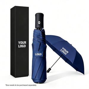 Paraguas Plegable Automático Promocional de Alta Calidad al por Mayor con Logotipo Personalizado - Product Image 1