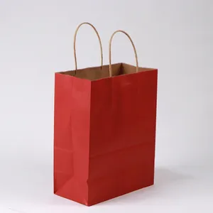 Factory Direct Offer In-stock Colored Printed Kraft <b>Paper</b> <b>Bags</b> Ready to Ship Cheap Shopping Gift Coloured <b>Brown</b> White/Kraft <b>Bags</b> - Product Image 5
