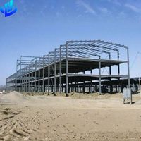 Estructura de Acero Resistente, Edificio de 3 Pisos de Gran Envergadura, Almacén, Taller, Planta Industrial, Kit Prefabricado