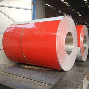 Bobine <span class=keywords><strong>de</strong></span> tôle prélaquée PPGI DX51D S550GD blanche et bleue, revêtement zinc, 600mm x 1500mm, provenant d'usine chinoise - Product Image 2