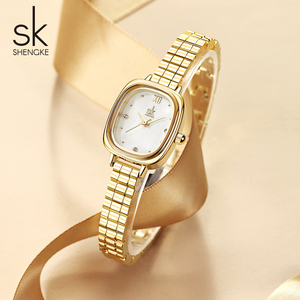 Reloj cuadrado pequeño minimalista para mujer, correa de acero inoxidable, reloj de pulsera analógico de cuarzo resistente al agua, regalo de moda diario - Product Image 2