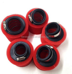 Filtro de Aire de Esponja Rojo/Negro para Motocicleta de 32mm 35mm 38mm 42mm 45mm 48mm, Limpiador Universal para Motocicleta, ATV, Dirt Bike - Product Image 5
