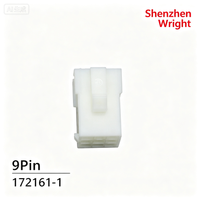 Connecteur femelle 9 broches TE 172161-1 de haute qualité, extrémité de câble 4,14 mm, pour accessoires et bornes de connecteurs d'équipements électriques