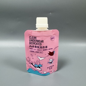 น้ำยาซักผ้าขนาดพกพา 50 มล. สำหรับซักชุดชั้นในและเสื้อผ้าเนื้อละเอียด สูตรอ่อนโยน บรรจุภัณฑ์รีไซเคิลได้ ปรับแต่งได้ - Product Image 1