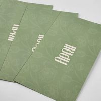 Les cartes de remerciement personnalisées conviennent à votre entreprise Carte de remerciement de vœux personnalisée avec logo