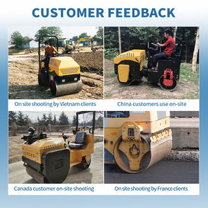 सड़क संपीड़न के लिए मिनी रोड रोलर 1 टन 2 टन कॉम्पैक्ट आकार सड़क रोलर - Product Image 5