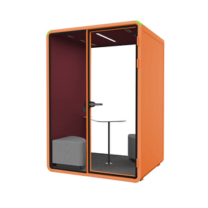 Cabine de réunion insonorisée double place, directement de l'usine, pour 2 personnes, cabine de confidentialité de bureau - Product Image 5