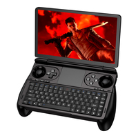 GPD Laptop Mini, Notebook PC Mini genggam prosesor AMD Ryzen memori 32GB SSD 512GB warna hitam