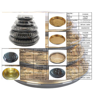 <span class=keywords><strong>Plateau</strong></span> et récipient à sushi jetables en plastique JY-82103 à <span class=keywords><strong>emporter</strong></span> Boîte d'emballage alimentaire pour sushis Autres aliments Assiettes et bols en plastique - Product Image 5