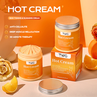 Crème Amincissante Corporelle TWG OEM 250ml, Crème Anti-Cellulite Perte de Poids, Lotion Corporelle Brûle-Graisse, Marque Privée
