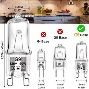 Sản phẩm mới <span class=keywords><strong>2025</strong></span> Dimmable 120V 220V 18W 20W 25W 33W 35W 60W lò Halogen bóng đèn G9 - Product Image 1