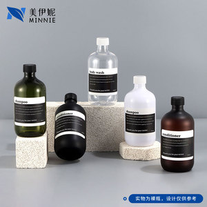 Minnie Boston <b>Plastic</b> Bottle 500ml Screw Cap Skincare Refill Empty Bottle - Product Image 5