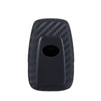 Carbone voiture key case cover Pour Toyota Yaris Prius Camry Corolla Avensis Verso Prado REIZ Couronne RAV4 C-HR CHR Aygo Scion TC IM
