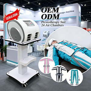 24 Air Chambers Pressotherapy <b>Massage</b> <b>Machine</b> for Lymphatic Drainage Slimming Popular Beauty Salon Device Pressotherapy Suit - Product Image 1