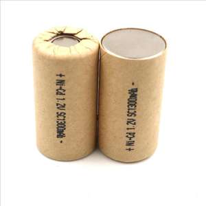 แบตเตอรี่เครื่องมือไฟฟ้าแบบชาร์จได้ <span class=keywords><strong>Ni</strong></span>-<span class=keywords><strong>Cd</strong></span> รุ่น <span class=keywords><strong>SC</strong></span> 1500mAh 1.2V - Product Image 3