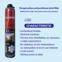 CHUANG MEI SHI A25 800g 750ml Adhésifs en mousse de polyuréthane multifonctionnels pour la construction de portes en bois et la maison, monocomposant