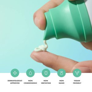 Ecran <span class=keywords><strong>solaire</strong></span> minéral super léger teinte verte SPF 30 pour les peaux sujettes aux imperfections - Product Image 2