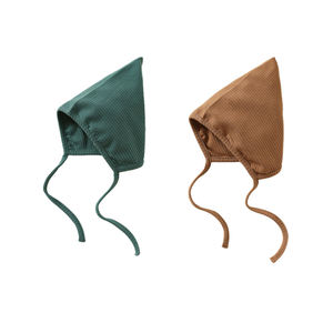 Dirbaby Bandanas mignons pour bébés de 0 à 6 mois, protection des oreilles printemps et automne, non élastiques, respirants, doux, en spandex/coton, unisexe - Product Image 6