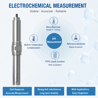 Sonde de pH numérique haute stabilité RS485 en ligne, en acier inoxydable 316, pour centre de données OEM, eau déionisée et plaque froide au glycol