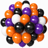 Ballon en latex rond gonflable à l'hélium de 12 pouces, thème Joyeux Anniversaire Halloween, fournitures de fête, décoration, ballon et accessoires