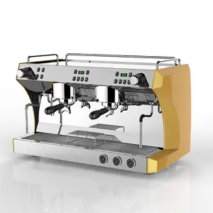 المهنية التلقائي صانع القهوة باريستا ، كابتشينو اسبريسو آلة القهوة ، أفضل الأسعار ، الصين المورد ، 2 مجموعة