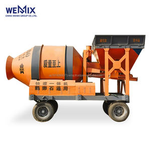 Bétonnière à tambour fixe JZM1500 Bétonnière à tambour Mélangeur à tambour pour la construction - Product Image 1