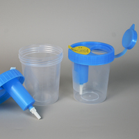 MED, venta al por mayor, suministros de laboratorio, vacío, presión negativa, contenedor de orina, taza de muestra de prueba