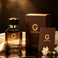 Botol Parfum Kosong Kaca Hitam 50ml Ramah Kantong, Custom, Mewah, Datar, Matte, Elegan, Kotak Hadiah, Grosir High-End