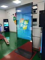 Miroir Magique Interactif à Écran Tactile, Miroir Numérique Intelligent pour la Remise en Forme avec Écran LCD