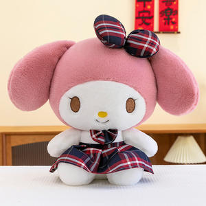 Ours en peluche à carreaux créatif <span class=keywords><strong>personnalisé</strong></span> Soulagement du stress pour unisexe Cadeau saisir mignon Commerce extérieur en gros avec doublure en maille - Product Image 3