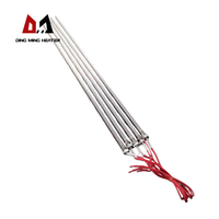 Cartouche chauffante haute tension 380V, barre chauffante électrique industrielle pour réacteur chimique