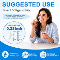 Acentiallabs Extrait Végétal Antioxydant Huile de Coco Acide R-Alpha-Lipoïque Gélules Soutien Anti-Âge Niveaux de R-ALA Gélules