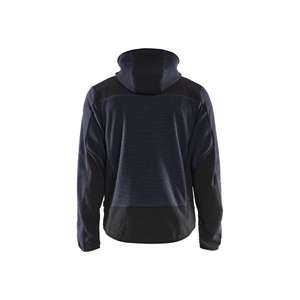 BLAKLADER - 594025368699XS Chaqueta de punto Softshell Dark Navy/Black-EAN 7330509802670 CHAQUETAS DE TRABAJO - Product Image 2