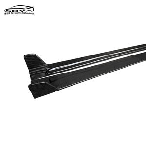 Minigonne laterali in fibra di carbonio stile KB di alta qualità per Audi <span class=keywords><strong>A6</strong></span> <span class=keywords><strong>Allroad</strong></span> <span class=keywords><strong>C8</strong></span> - Product Image 6