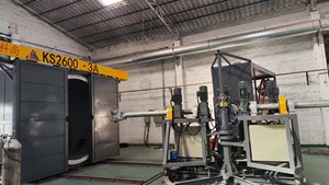 Chất lượng cao 1m 6 quay tháp nhựa quay Máy đúc với mang thành phần cốt lõi bán hàng trực tiếp đỉnh Dây chuyền sản xuất - Product Image 5