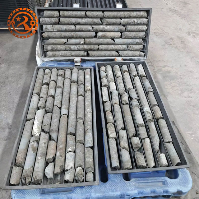 "AQ-BQ-NQ-HQ-PQ-HRQ Plastic Core Trays - Professional Geological Sample Storage Solutions