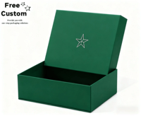 Boîtes en carton pour bijoux, vêtements, câbles, avec fermeture magnétique, en matériaux recyclés, imperméables, logo personnalisé