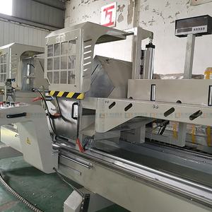 45 ° 90 ° Digital anzeige Doppelkopf Aluminium fenster Lineare Arbeit Progression methode Maschine Gehrung ssäge Schneid ausrüstung - Product Image 2