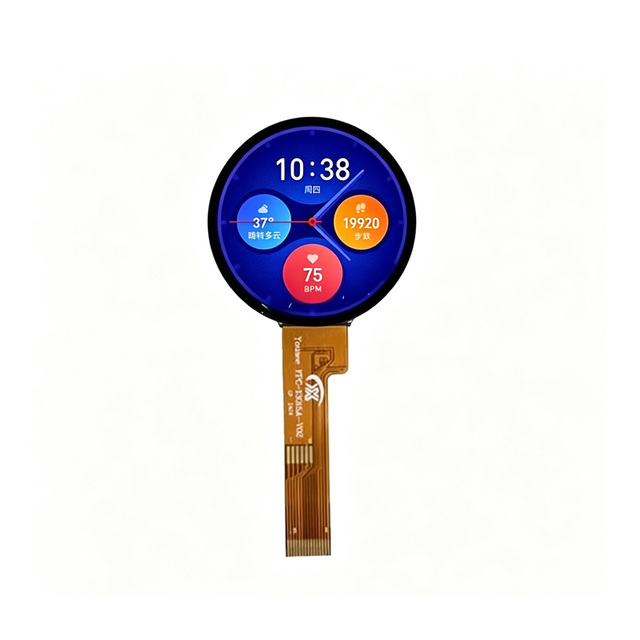 1.3 Inch 240x240 GC9A01 IPS Round SPI TFT LCD Display Module 300nits 1.28" Smart Watch Lcd for Smart Home/Consumer Electronic