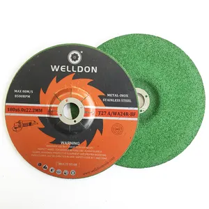 Welldon 180X6X22.2Mm 7 אינץ זווית מטחנות משמש שוחקים שחיקה Disc7 אינץ 7 "לטחון גלגל